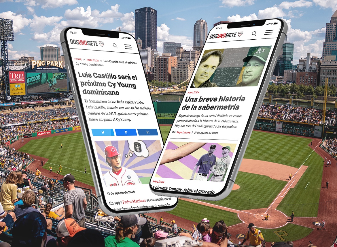 Web DosUnoSiete beisbol noticias